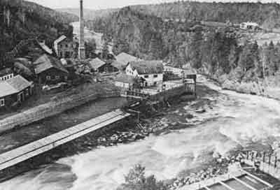 Завод Nokia в самом начале